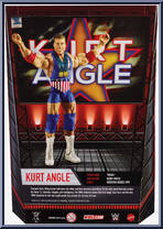 Kurt Angle from WWE - Entrance Greats 2019 manufactured by Mattel [Back]
