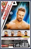 LA Knight from WWE - Series 155 manufactured by Mattel [Back]