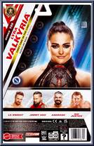Lyra Valkyria (Black Boots) from WWE - Series 155 manufactured by Mattel [Back]