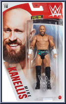 Mike Kanellis (Aqua Shorts) from WWE - Series 110 manufactured by Mattel [Front]