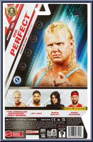Mr. Perfect (Aqua Suit) from WWE - Series 153 manufactured by Mattel [Back]