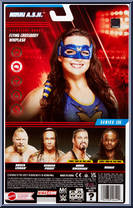 Nikki A.S.H. from WWE - Series 135 manufactured by Mattel [Back]