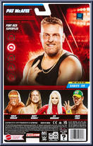 Pat McAfee from WWE - Series 139 manufactured by Mattel [Back]