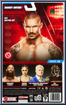 Randy Orton from WWE - Series 140 manufactured by Mattel [Back]