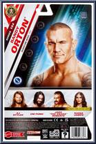 Randy Orton from WWE - Series 154 manufactured by Mattel [Back]