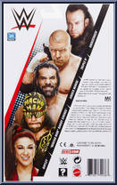 Macho Man Randy Savage from WWE - Series  93 manufactured by Mattel [Back]