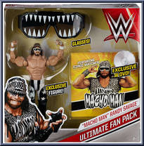 Macho Man Randy Savage (DVD) from WWE - Ultimate Fan Pack manufactured by Mattel [Front]
