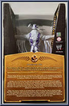 Macho Man Randy Savage (Wrestlemania VII) from WWE - Defining Moments manufactured by Mattel [Back]