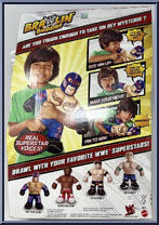 Rey Mysterio from WWE - Brawlin' Buddies manufactured by Mattel [Back]