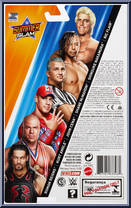 Ric Flair from WWE - Summer Slam 2018 manufactured by Mattel [Back]