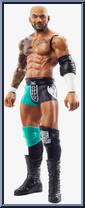 Ricochet (Aqua Shorts) from WWE - Series 114 manufactured by Mattel [Loose]