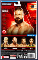 Robert Roode from WWE - Series 136 manufactured by Mattel [Back]