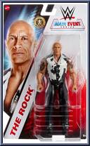 Rock from WWE - Series 156 manufactured by Mattel [Front]