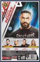 Roman Reigns from WWE - Series 151 manufactured by Mattel [Back]