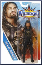 Roman Reigns from WWE - Wrestlemania 33 manufactured by Mattel [Front]
