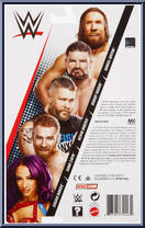 Sami Zayn (Chase) from WWE - Series  96 manufactured by Mattel [Back]