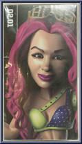 Sasha Banks (Pink Hair) from WWE - Loot Crate manufactured by Mattel [Front]
