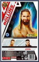 Seth Freakin Rollins from WWE - Top Picks - 2024 manufactured by Mattel [Back]