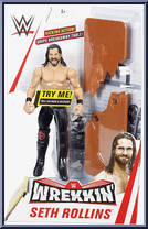 Seth Rollins (Black Pants) from WWE - Wrekkin' manufactured by Mattel [Front]