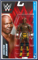 Shelton Benjamin from WWE - Series 134 manufactured by Mattel [Front]