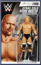 Stone Cold Steve Austin from WWE - Series 100 manufactured by Mattel [Front]