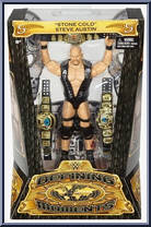 Stone Cold Steve Austin from WWE - Defining Moments manufactured by Mattel [Front]