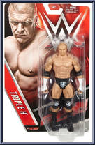 Triple H from WWE - Series  59 manufactured by Mattel [Front]