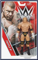 Triple H from WWE - Series  69 manufactured by Mattel [Front]