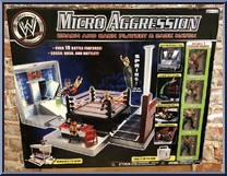Crash and Bash Playset & Cage Match from WWE Micro Aggression - Accessories manufactured by Jakks Pacific [Front]