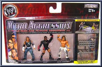 Matt Hardy / MVP / John Morrison from WWE Micro Aggression - Series 15 manufactured by Jakks Pacific [Front]