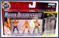 Zack Ryder / Curt Hawkins / Matt Hardy from WWE Micro Aggression - Series 12 manufactured by Jakks Pacific [Front]