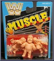 Andre the Giant / Randy Savage / Roddy Piper from WWE M.U.S.C.L.E. - Series  9 manufactured by Super7 [Front]