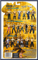 Shawn Michaels from WWE Off the Ropes - Series 11 manufactured by Jakks Pacific [Back]
