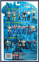 JBL from WWE Off the Ropes - Series 13 manufactured by Jakks Pacific [Back]