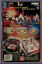 Brock Lesnar from WWE Off the Ropes - Series  3 manufactured by Jakks Pacific [Back]
