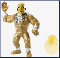 Goldust from WWE Retro Series - Series  9 manufactured by Mattel [Loose]