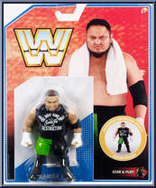Samoa Joe from WWE Retro Series - Series  9 manufactured by Mattel [Front]