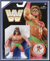 Ultimate Warrior from WWE Retro Series - Series  1 manufactured by Mattel [Front]