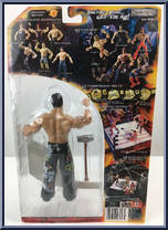 Tajiri from WWE Ruthless Aggression - Series  5 manufactured by Jakks Pacific [Back]
