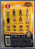 Rock from WWE Stack Down - Blind Bags manufactured by Bridge Direct [Back]