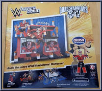 Road Warriors from WWE Stack Down - Basic Series manufactured by Bridge Direct [Back]