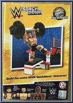 Rusev from WWE Stack Down - Basic Series manufactured by Bridge Direct [Back]