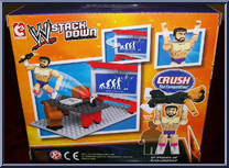 Damien Sandow’s School of Hard Knocks from WWE Stack Down - Basic Series manufactured by Bridge Direct [Back]