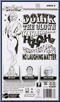 Doink the Clown from WWE Superstars - Series  8 manufactured by Mattel [Back]