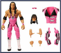 Bret "Hit Man" Hart from WWE Ultimate Edition - Exclusives manufactured by Mattel [Loose]