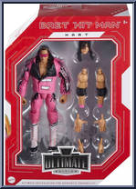 Bret "Hit Man" Hart from WWE Ultimate Edition - Exclusives manufactured by Mattel [Front]