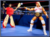 Hulk Hogan / Terry Funk from WWE Ultimate Edition - Coliseum Collection manufactured by Mattel [Loose]