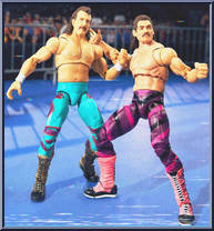 Jake the Snake Roberts / Ravishing Rick Rude from WWE Ultimate Edition - Coliseum Collection manufactured by Mattel [Loose]