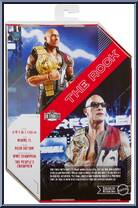 Rock from WWE Ultimate Edition - Series 25 manufactured by Mattel [Back]