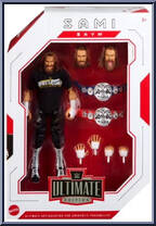 Sami Zayn from WWE Ultimate Edition - Series 21 manufactured by Mattel [Front]